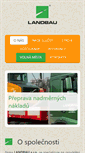 Mobile Screenshot of landbau.cz